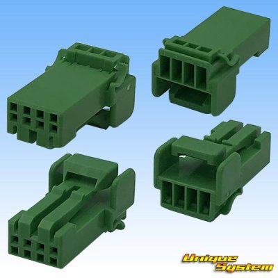 画像2: 日本航空電子JAE 025型 IL-AG5 非防水 4極 メスカプラー・端子セット