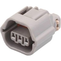 矢崎総業 048型 SSD 防水 3極 メスカプラー タイプ2 灰色 ホルダー付属