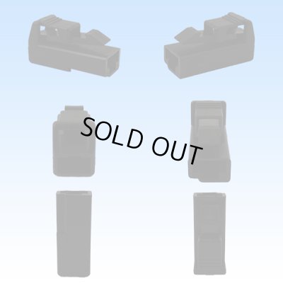 画像2: 住友電装 250型 ETN 非防水 1極 メスカプラー・端子セット 黒色