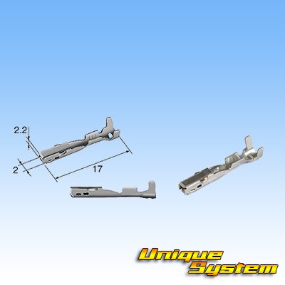 画像4: 住友電装 040+187型 HX ハイブリッド 防水 4極 メスカプラー・端子セット リテーナー付属