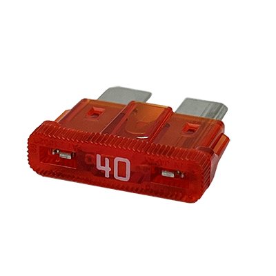 画像2: 太平洋精工 平型/ブレード型 ヒューズ 40A 橙色