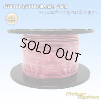 住友電装 CHFUS 0.35SQ 切り売り 1M 赤