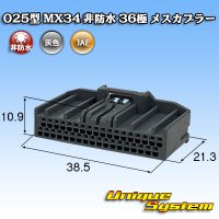 日本航空電子JAE 025型 MX34 非防水 36極 メスカプラー タイプ1 灰色