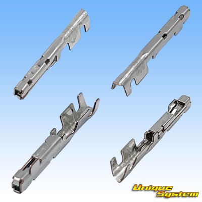 画像2: 日本航空電子JAE 025+060型 MX58 ハイブリッドシリーズ用 非防水 025型 メス端子 適用電線サイズ：AVSS 0.5mm2-CHFUS 0.5-0.75mm2-CAVS 0.5mm2 等