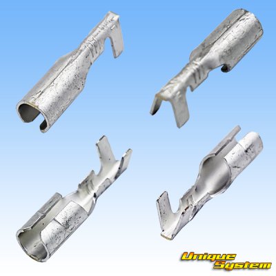 画像2: JAM 日本オートマチックマシン ギボシ端子 φ5 メス端子 細物用 適用電線サイズ:0.2-0.35mm2