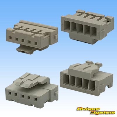 画像2: JAM 日本オートマチックマシン SN 非防水 5極 メスカプラー (プラグハウジング)