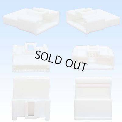 画像2: メーカー非公表 トヨタ等ドアミラー用 非防水 カプラー 10極・端子セット