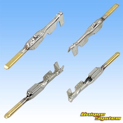 画像2: 矢崎総業 060型シリーズ用 非防水 オス端子 金メッキ 適用電線サイズ：CAVS0.3-0.5mm2等用