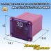 画像1: 太平洋精工 ブロック型 スローブローヒューズ SBFC-LPJ 30A 桃色 3432 (SBFC-JTの小型/軽量型) (1)