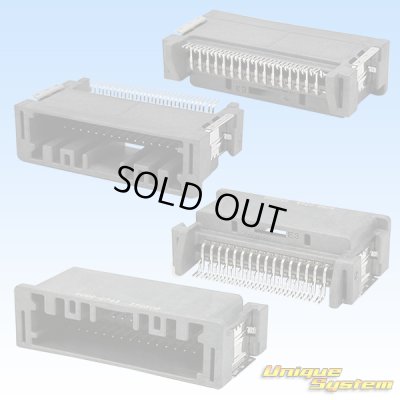 画像2: 住友電装 020型 非防水 HE 20極 オスカプラー (PCBタイプ)