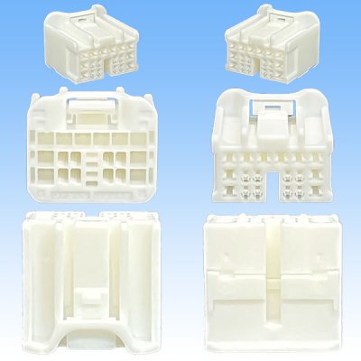 画像3: 住友電装 025+060型TS ハイブリッド 非防水 18極 メスカプラー タイプ3 (025型TS 8極+060型TS 10極)