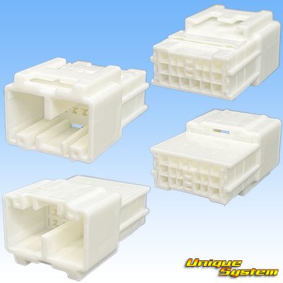 画像2: 住友電装 025+060型TS ハイブリッド 非防水 18極 オスカプラー・端子セット タイプ3 (025型TS 8極+060型TS 10極)