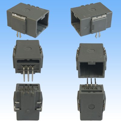 画像2: 日本航空電子JAE 025型 MX34 非防水 3極 オスカプラー (PCB)