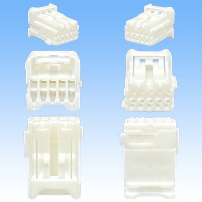 画像3: 住友電装 025型 NH 非防水 10極 メスカプラー・端子セット タイプ2 自然色