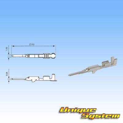 画像4: 住友電装 040型 HE 非防水 6極 オスカプラー・端子セット