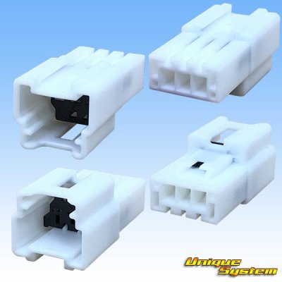 画像2: 住友電装 090型 NS-CS 非防水 3極 オスカプラー