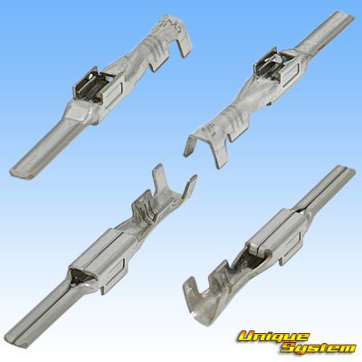 画像2: 矢崎総業 090型IIシリーズ用 非防水 オス端子 サイズ：S (0.3-0.5mm2)