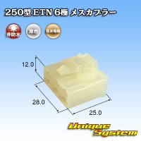 住友電装 250型 ETN 非防水 6極 メスカプラー