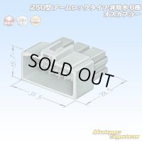 住友電装 250型 アームロックタイプ 非防水 6極 オスカプラー
