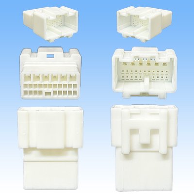 画像3: トヨタ純正品番(相当品又は同等品)：90980-12151 篏合相手側 (非タイコエレクトロニクス AMP製)