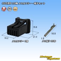 東海理化 025型II 非防水 10極 メスカプラー・端子セット