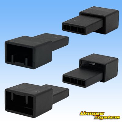 画像2: トヨタ純正品番(相当品又は同等品)：90980-12C74 篏合相手側 (非東海理化製) 黒色