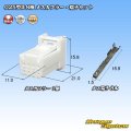 東海理化 025型II 非防水 8極 メスカプラー・端子セット