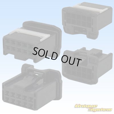 画像4: 東海理化 060型 非防水 10極 カプラー・端子セット (オスカプラーPCBタイプ ヘッダー)