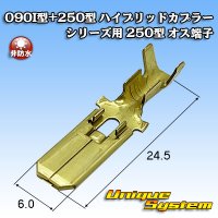 東海理化 090I型+250型 ハイブリッドカプラーシリーズ用 非防水 250型 オス端子