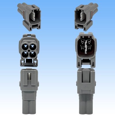 画像3: 住友電装 090型 TS 防水 4極 オスカプラー タイプ5