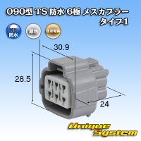 住友電装 090型 TS 防水 6極 メスカプラー タイプ1