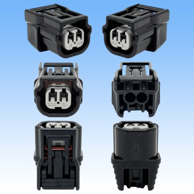 画像3: 住友電装 040型 HV/HVG 防水 2極 カプラー・端子セット リテーナー付属 (メス側 エネゴ対応仕様/オス側非住友製)