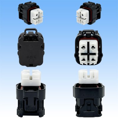 画像3: 住友電装 090型 DL 防水 4極 メスカプラー・端子セット タイプ3