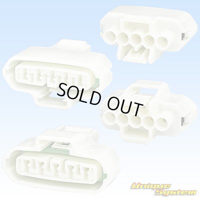 画像2: 矢崎総業 090型II 防水 5極 メスカプラー・端子セット