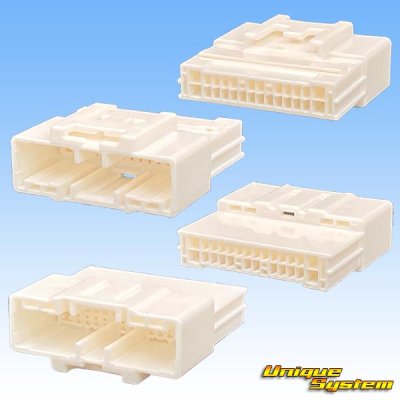 画像2: 矢崎総業 025II+060型 ハイブリッド 非防水 26極 カプラー・端子セット (025型II 22極+060型 4極)