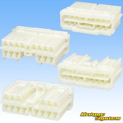 画像2: 矢崎総業 070型 SDL用 非防水 14極 メスカプラー・端子セット