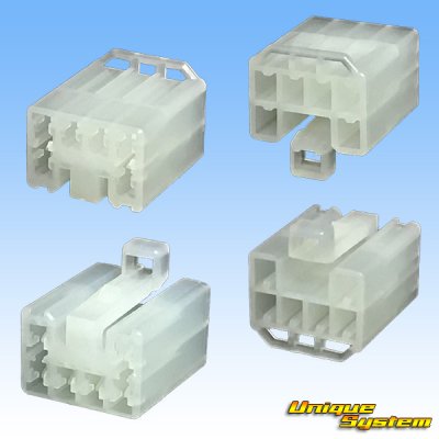 画像4: 矢崎総業 090型I 非防水 6極 カプラー・端子セット タイプ2
