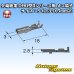 画像2: 矢崎総業 025型II+090型II ハイブリッドカプラーシリーズ用 非防水 090型II メス端子 サイズ：S (0.3-0.5mm2) (2)