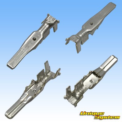 画像4: 矢崎総業 110型 58コネクタ Sタイプ 非防水 8極 オスカプラー・端子セット リアホルダー付属