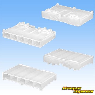 画像2: 矢崎総業 250型 ブスバー バスバー用 ジョイントコネクター 非防水 5極 カプラー・端子セット