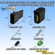 画像1: 古河電工 090型 FWコネクタ (FWDG) 防水 3極 カプラー・端子セット タイプ2 メスカプラー黒色 リテーナー付属 (オス側のみ非古河電工製) (1)