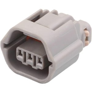 画像: 矢崎総業 048型 SSD 防水 3極 メスカプラー タイプ2 灰色 ホルダー付属