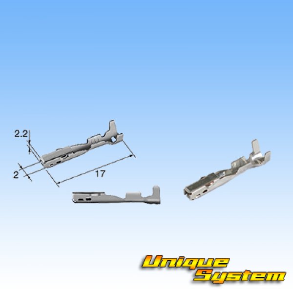 画像4: 住友電装 040+187型 HX ハイブリッド 防水 4極 メスカプラー・端子セット リテーナー付属 (4)