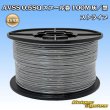 画像1: 住友電装 AVSS 0.5SQ スプール巻 灰/黒 ストライプ (1)