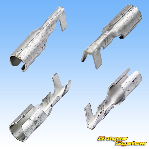 画像2: JAM 日本オートマチックマシン ギボシ端子 φ5 オス端子 細物用 適用電線サイズ：0.2-0.35mm2 (2)