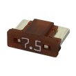 画像2: 太平洋精工 低背ヒューズ 7.5A 茶色 (2)