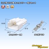 画像: 住友電装 312型 TS 非防水 2極 オスカプラー・端子セット