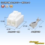 画像: 矢崎総業 312型 非防水 2極 メスカプラー・端子セット