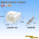 画像: 矢崎総業 312型 非防水 2極 オスカプラー・端子セット