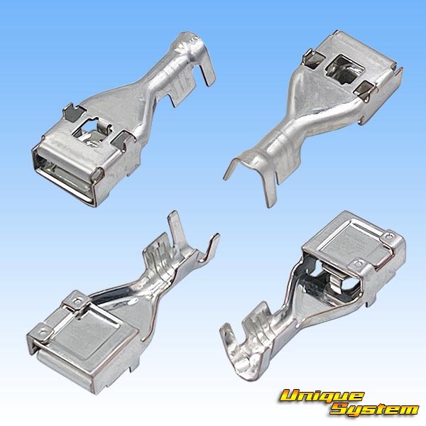 画像2: 矢崎総業 312型 非防水 メス端子 適用電線サイズ：AVS 2.0-3.0mm2 など (2)